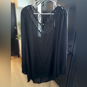 Torrid black blouse